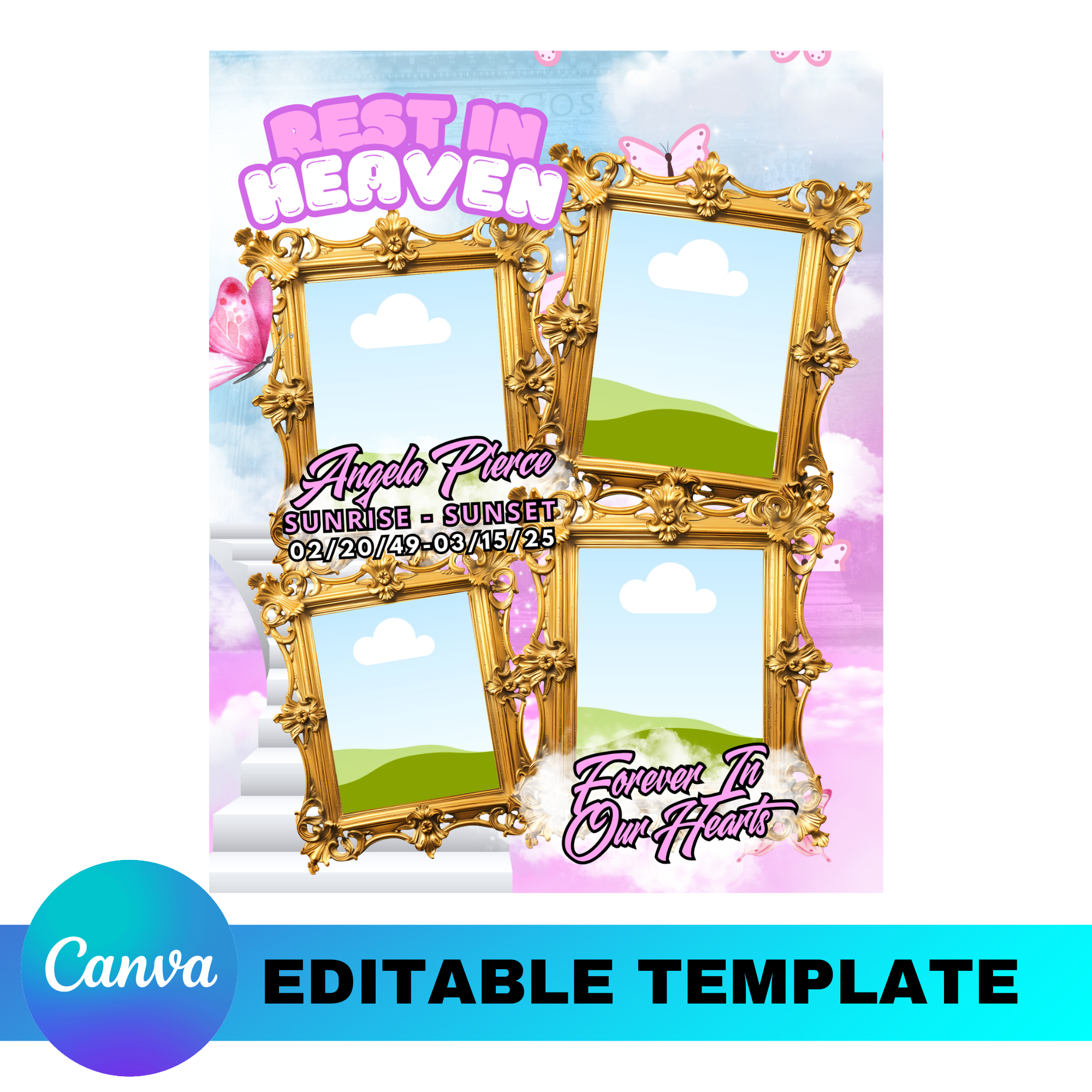 RIH GOLD FRAME TEMPLATE