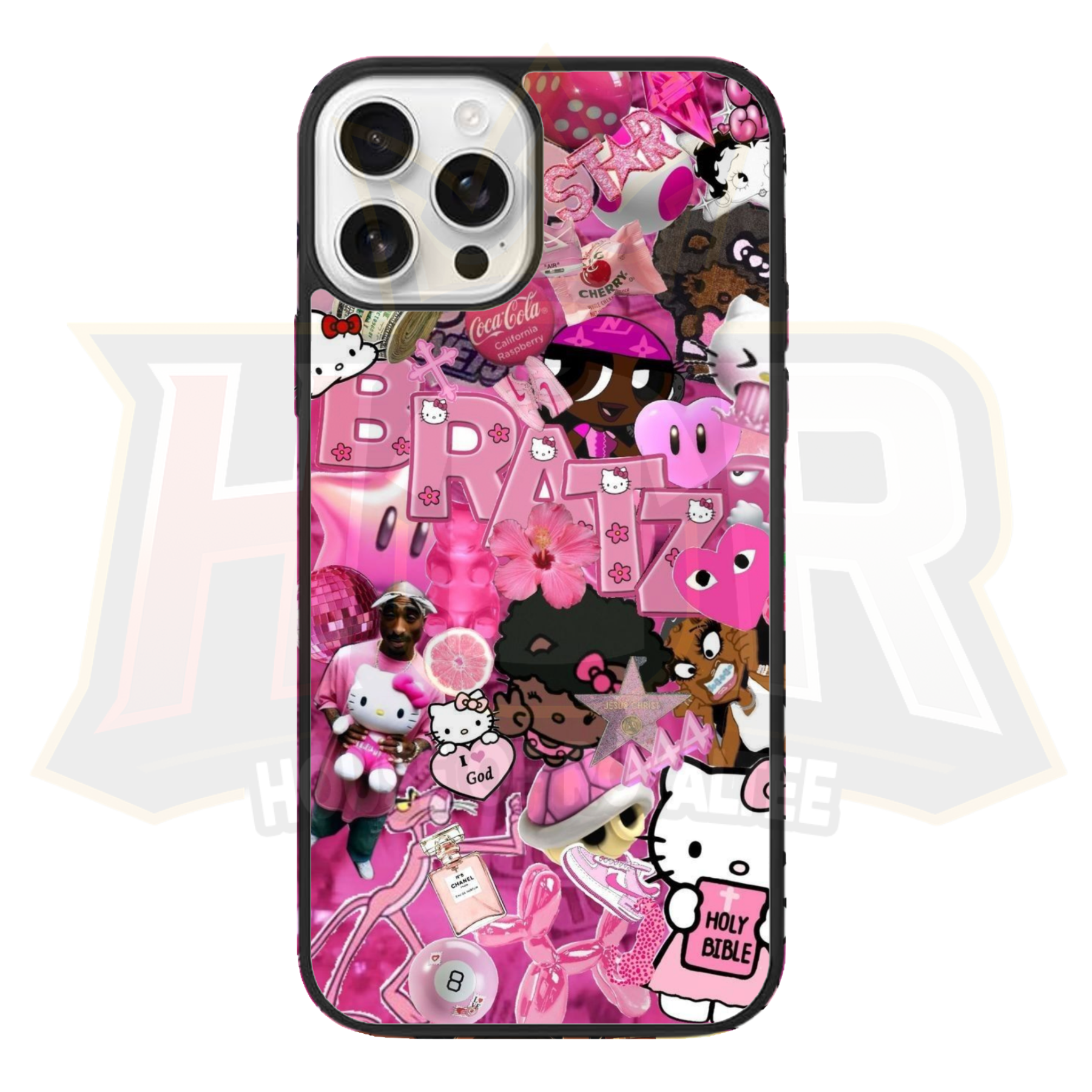 PINK HK JUNK CASE