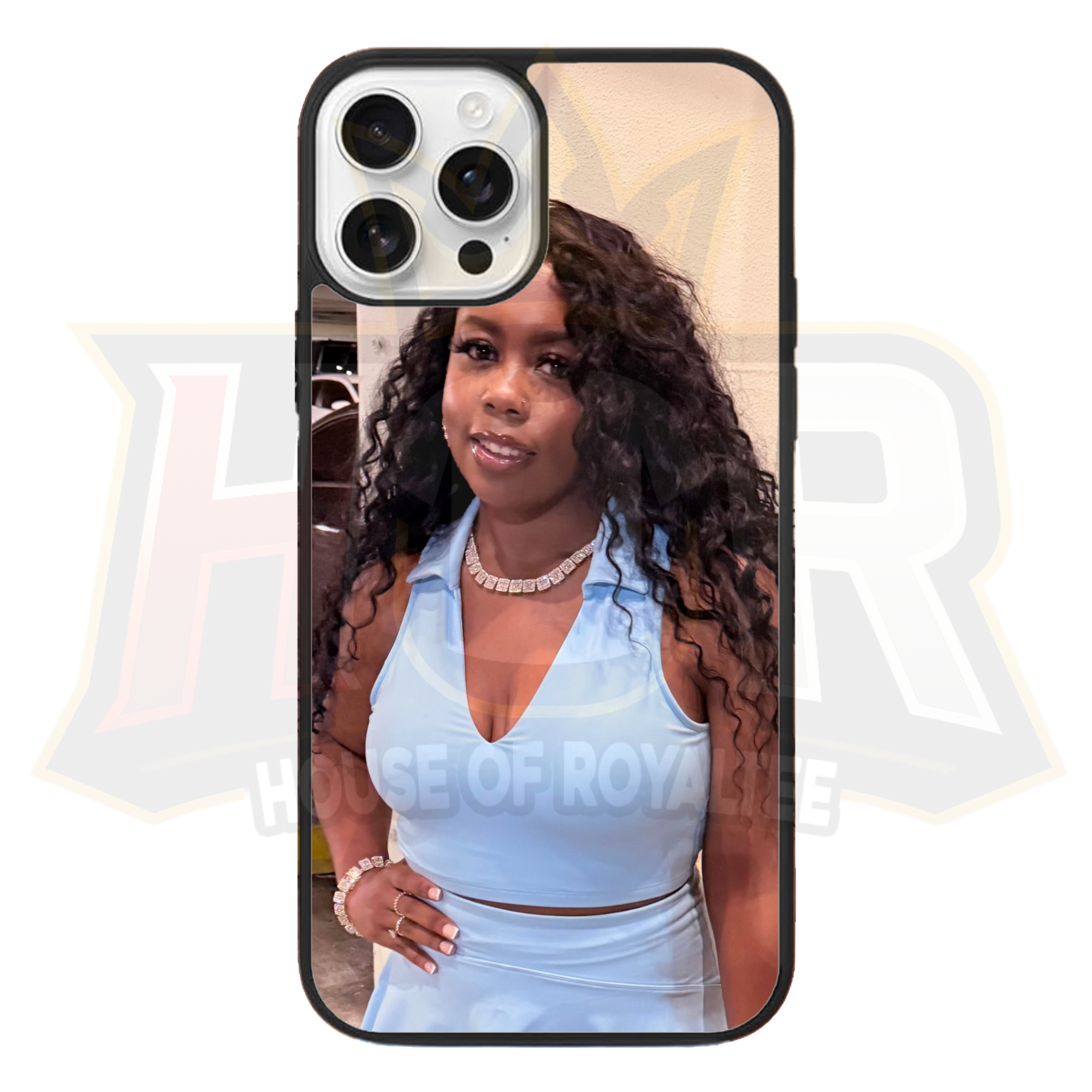 Custom Face Phone Case – Centered Image Style
