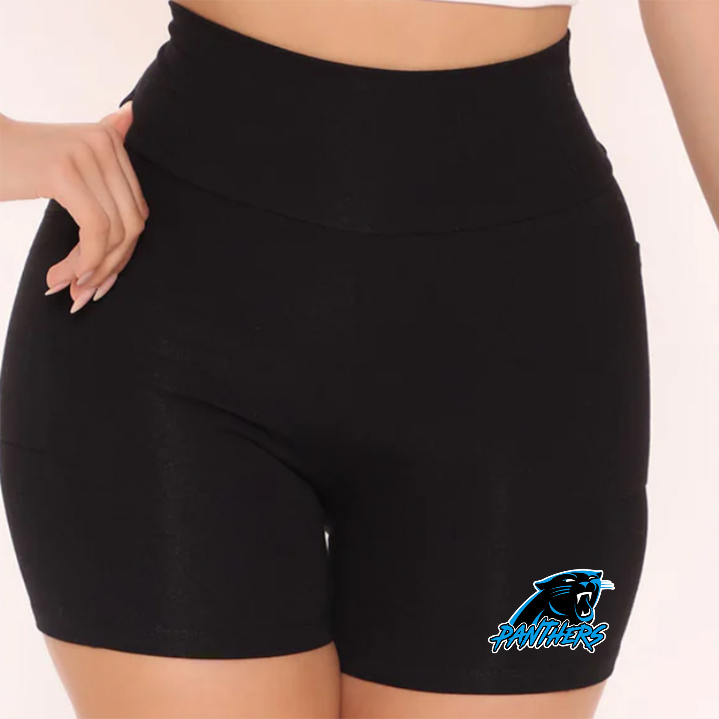 LOGO BIKER SHORTS