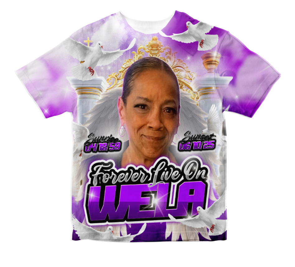 Purple WELA Memorial Shirt