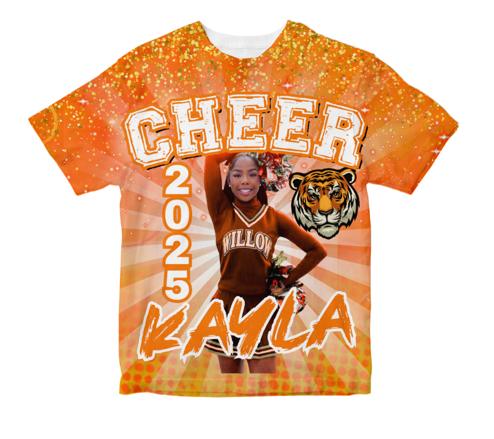 ORANGE CHEER AO SHIRT