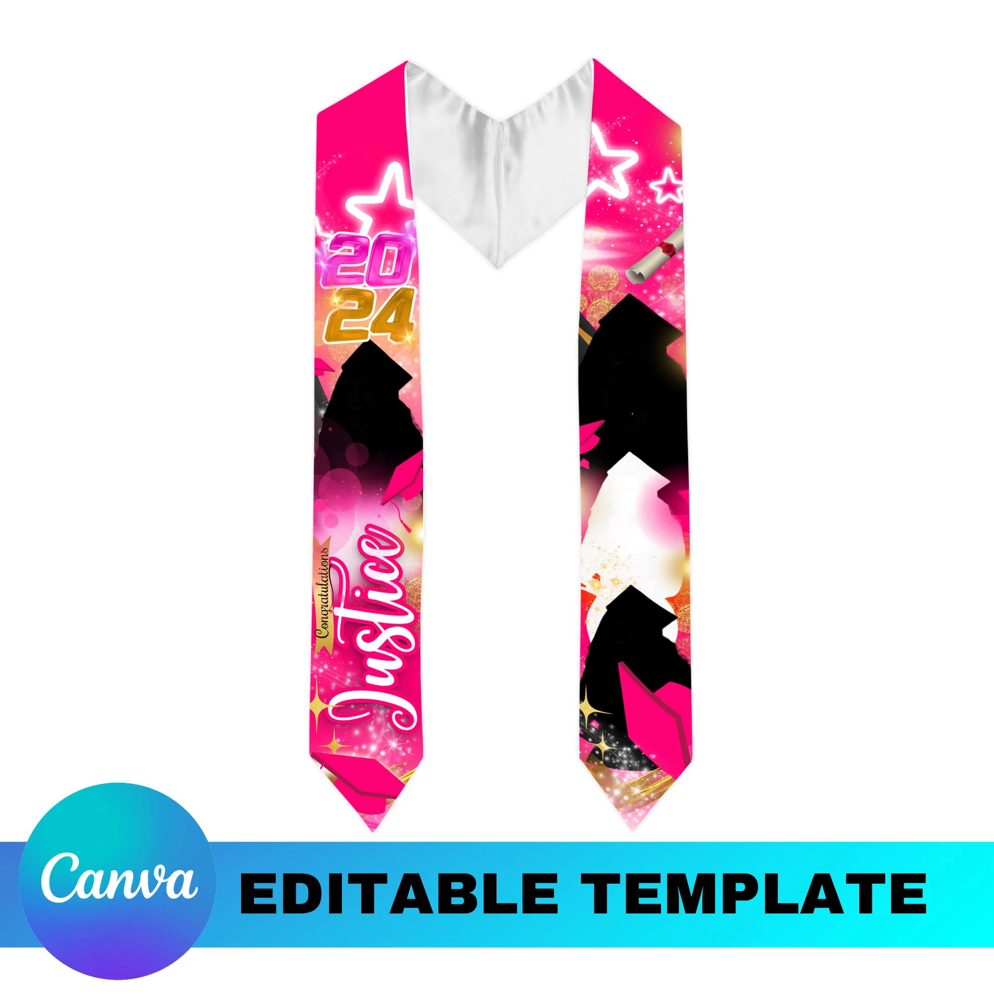 CANVA GRAD STOLE 24-03